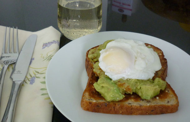 Avocado and Poached Egg on Toast