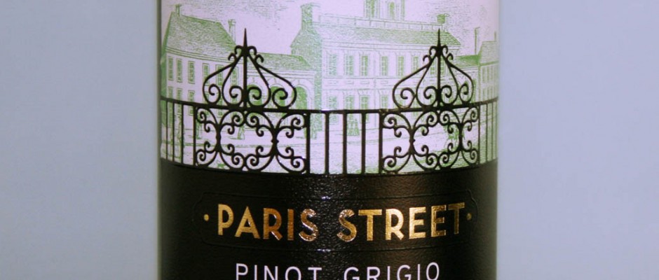 Paris Street Pinot Grigio 2012