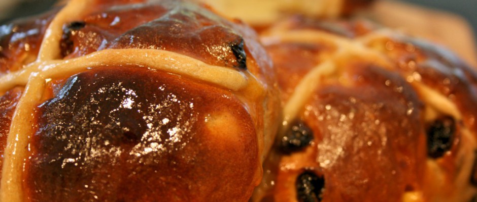 Saffron Hot Cross Buns